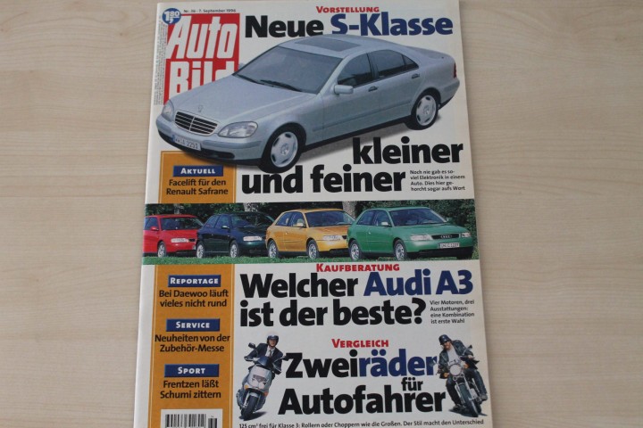 Deckblatt Auto Bild (36/1996)